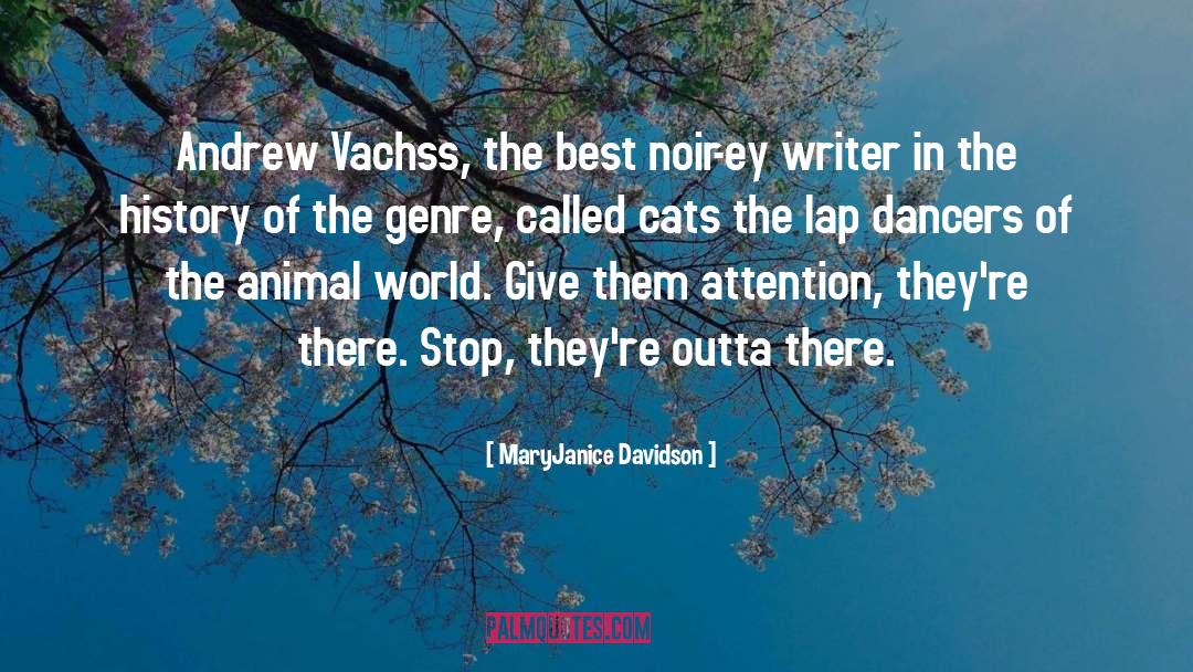 Best Dancers quotes by MaryJanice Davidson