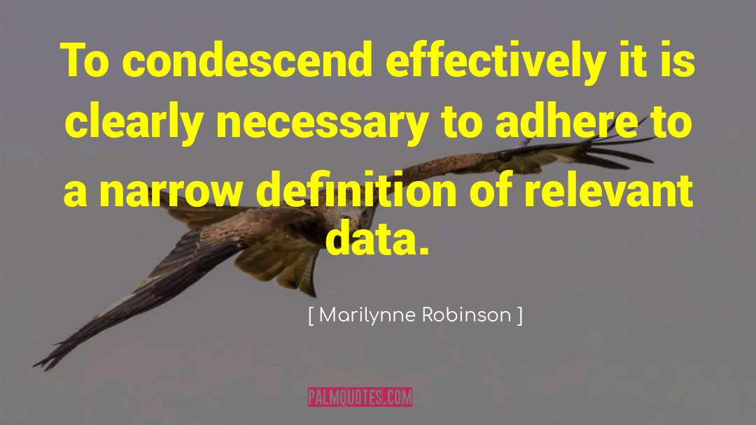 Best Definition quotes by Marilynne Robinson