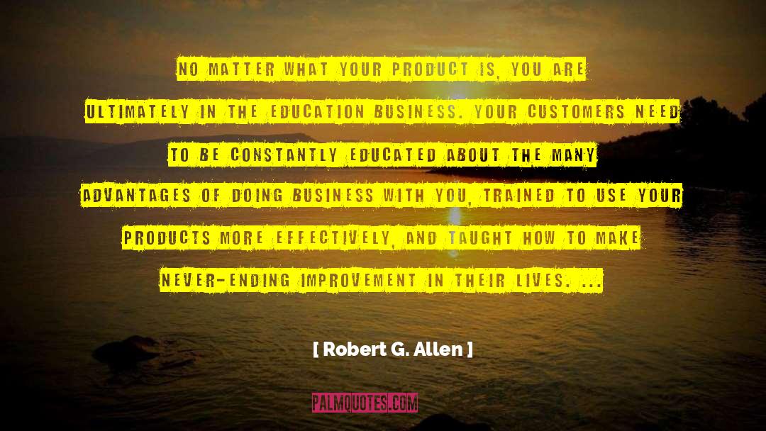 Best Education quotes by Robert G. Allen
