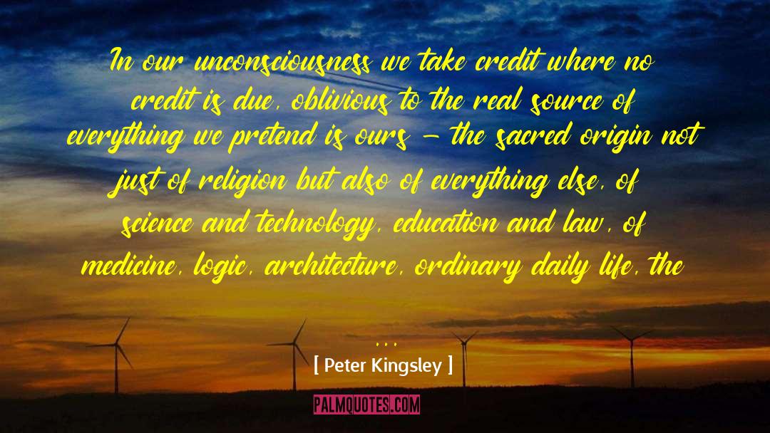 Best Education quotes by Peter Kingsley