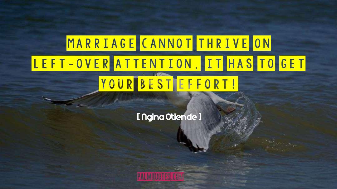 Best Effort quotes by Ngina Otiende