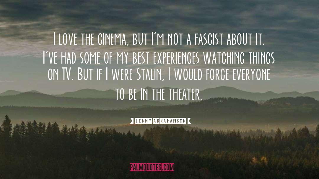 Best Experiences quotes by Lenny Abrahamson