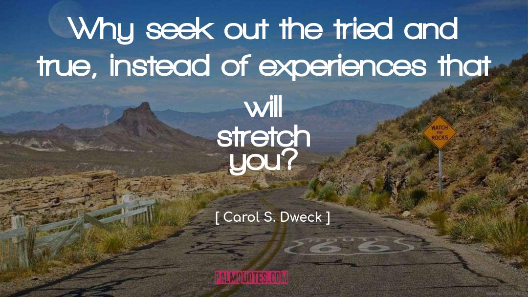 Best Experiences quotes by Carol S. Dweck
