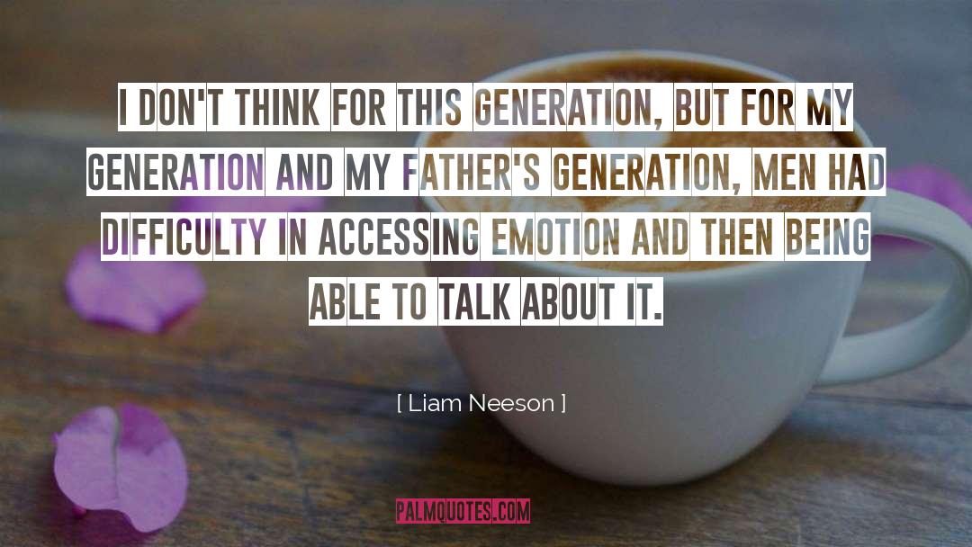 Best Father quotes by Liam Neeson