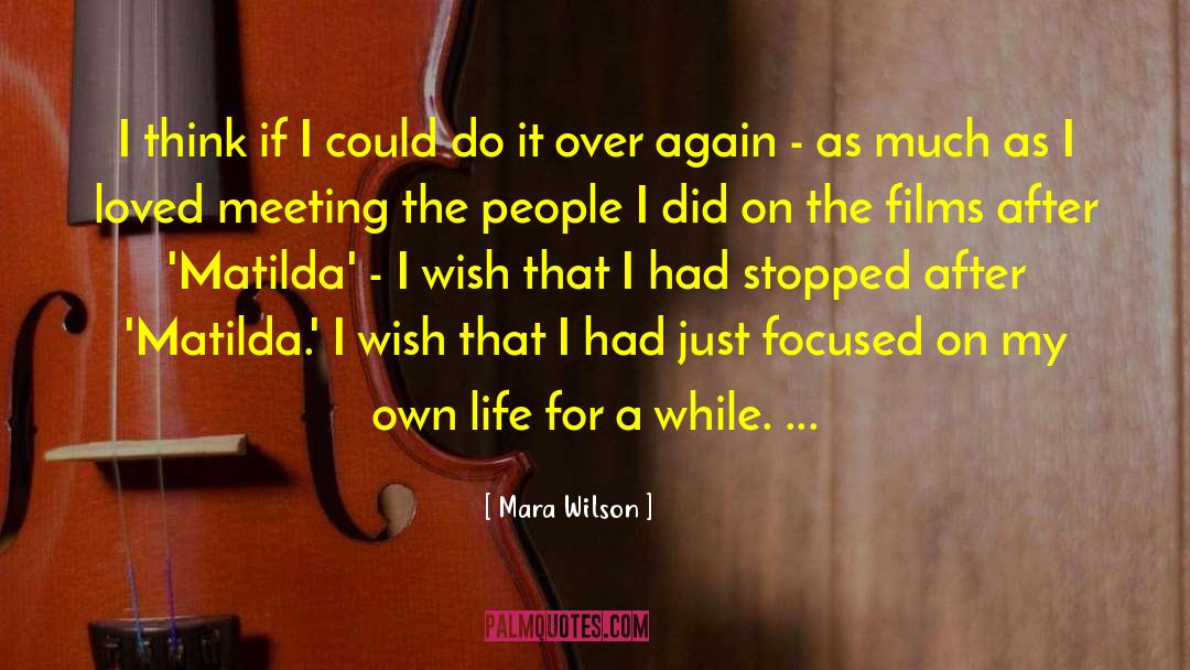 Best Film quotes by Mara Wilson