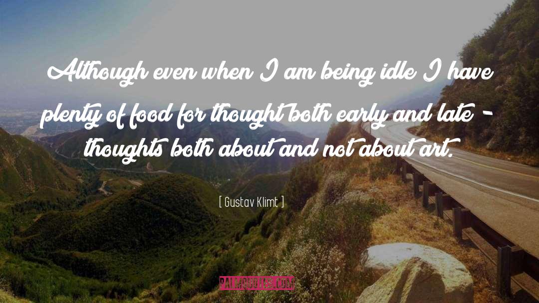 Best Food quotes by Gustav Klimt