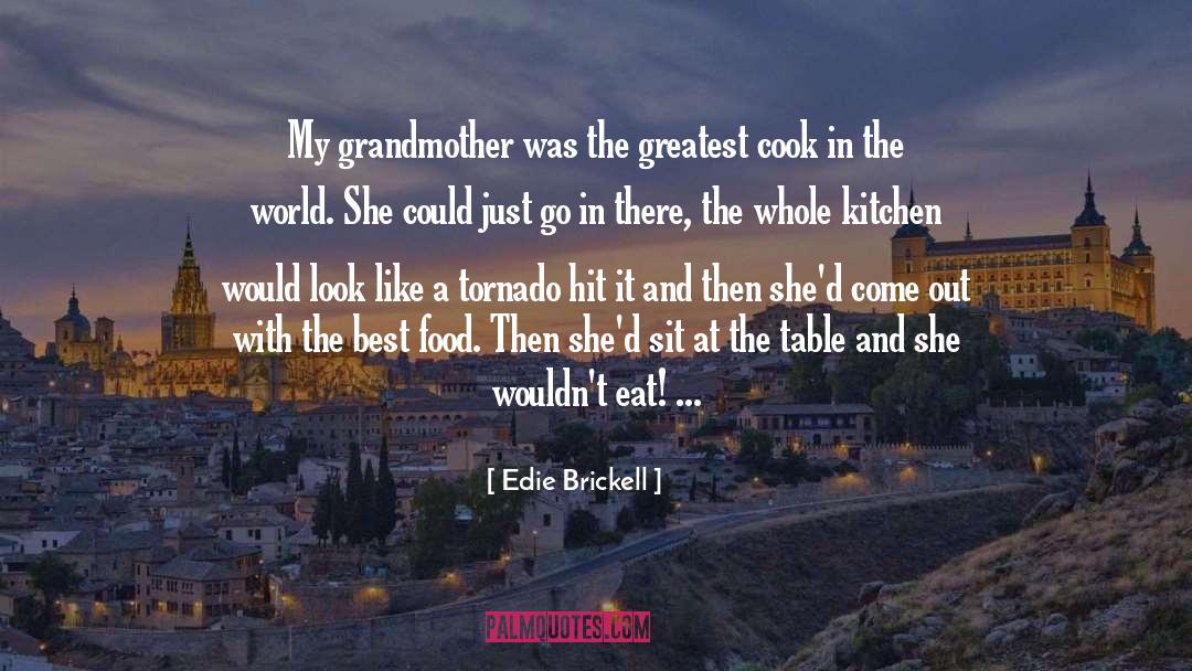 Best Food quotes by Edie Brickell