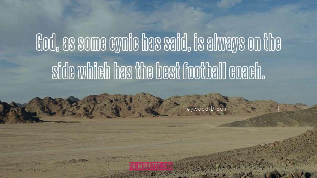 Best Football Hooligan quotes by Heywood Broun