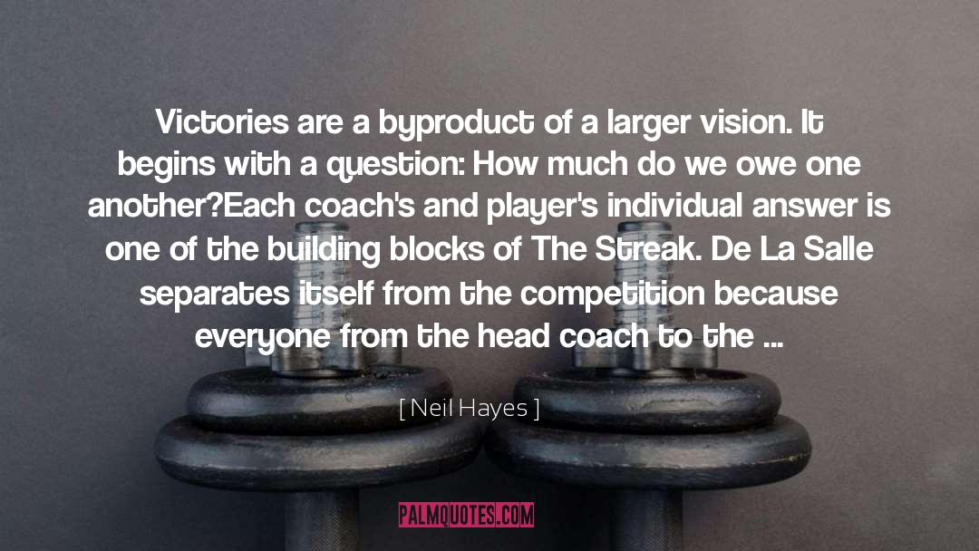 Best Football quotes by Neil Hayes