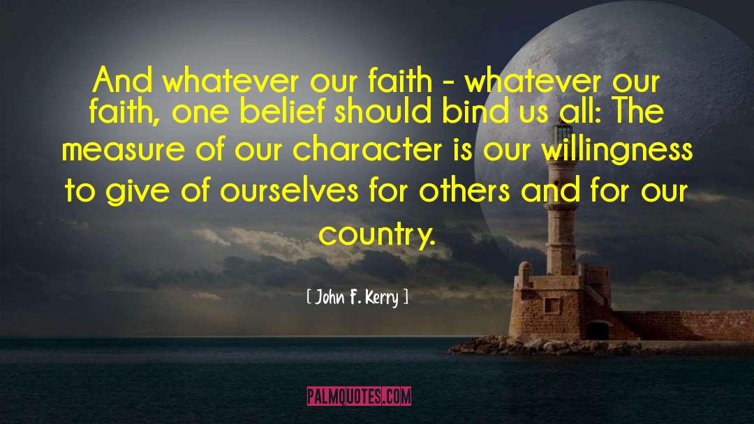 Best For Others quotes by John F. Kerry
