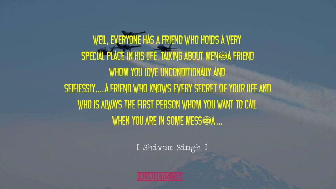 Best Friend And True Love quotes by Shivam Singh