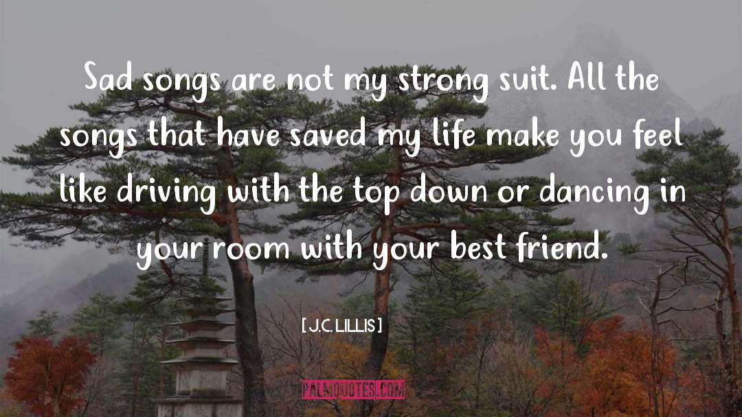 Best Friend Talks quotes by J.C. Lillis