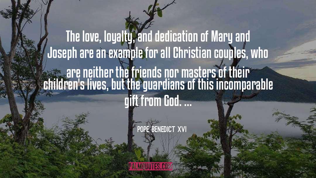 Best Friends Couples quotes by Pope Benedict XVI