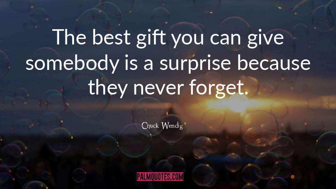 Best Gift quotes by Chuck Wendig