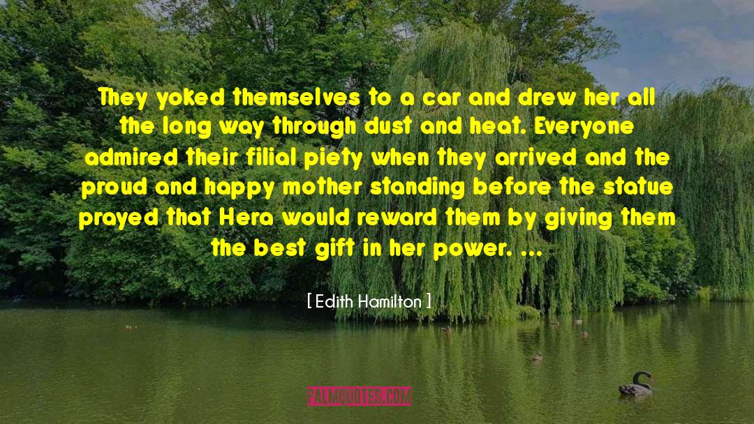 Best Gift quotes by Edith Hamilton