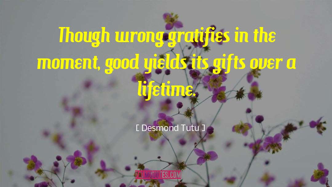 Best Gifts quotes by Desmond Tutu