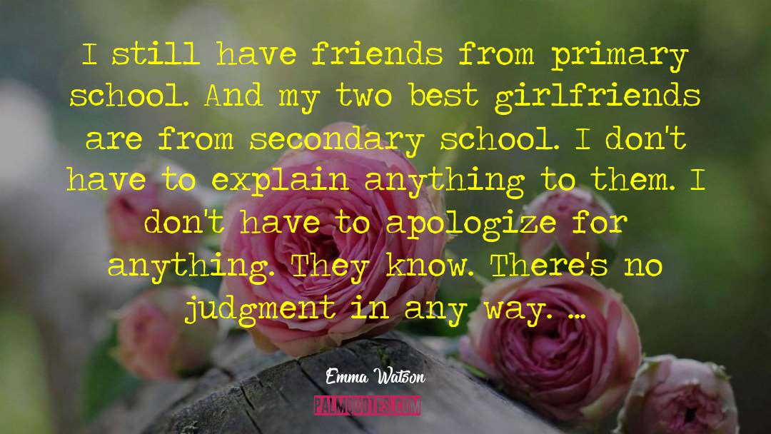 Best Girlfriend quotes by Emma Watson