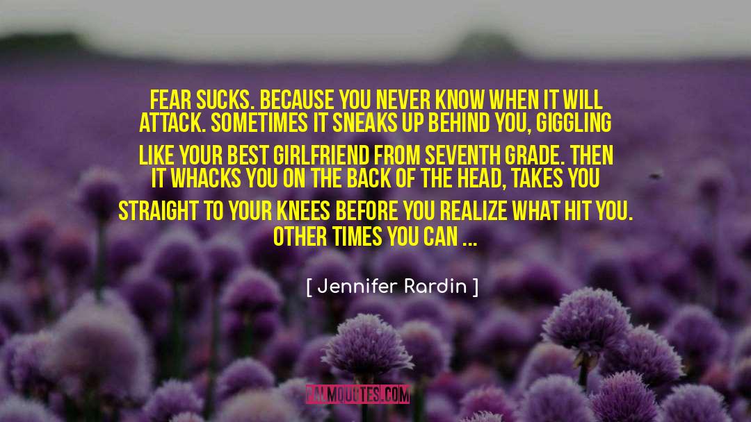 Best Girlfriend quotes by Jennifer Rardin