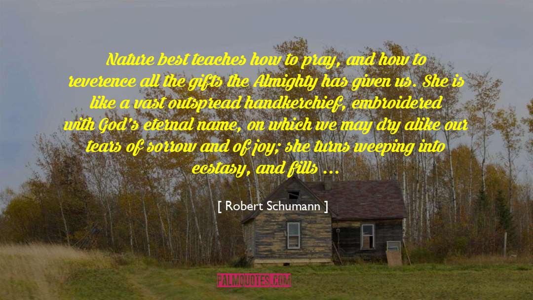 Best God quotes by Robert Schumann