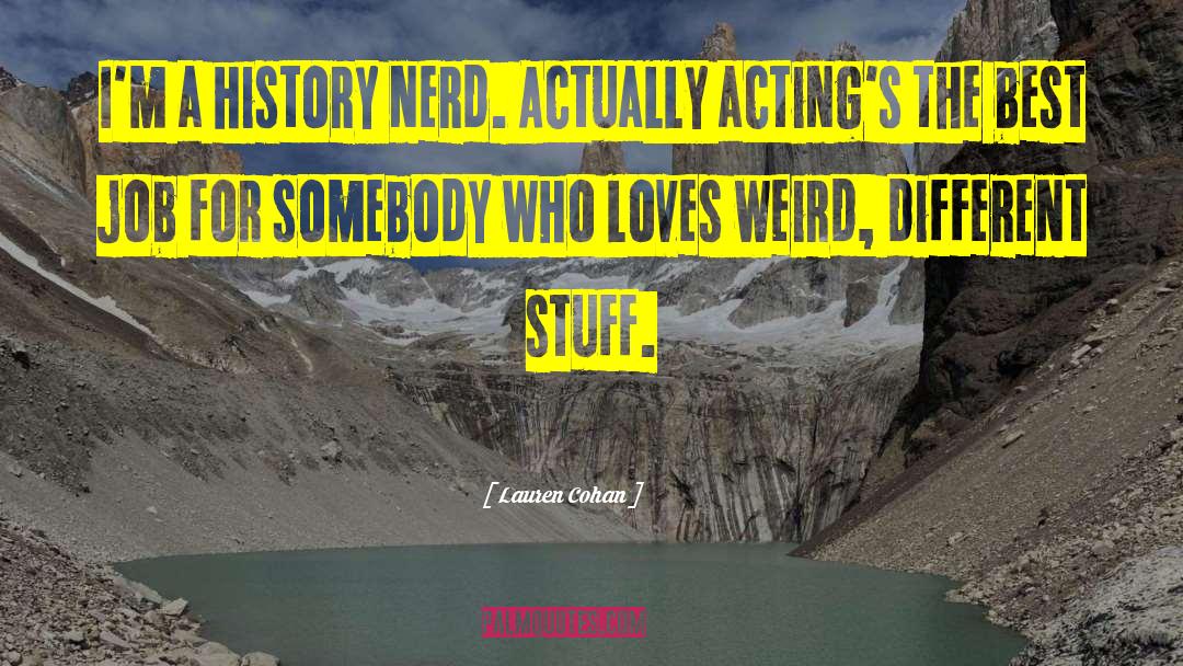 Best History quotes by Lauren Cohan