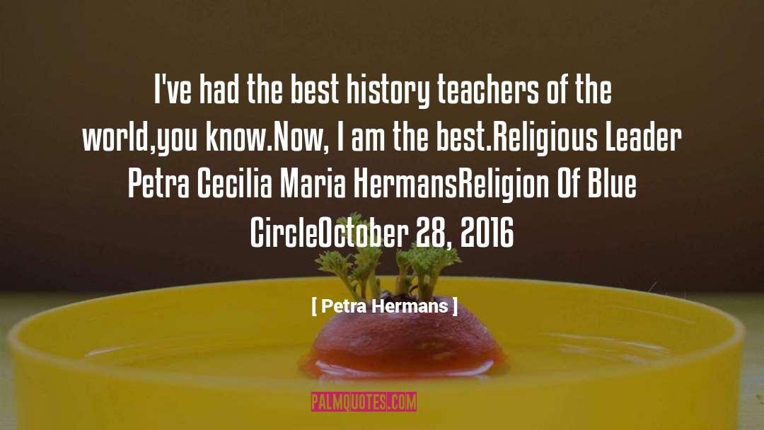 Best History quotes by Petra Hermans