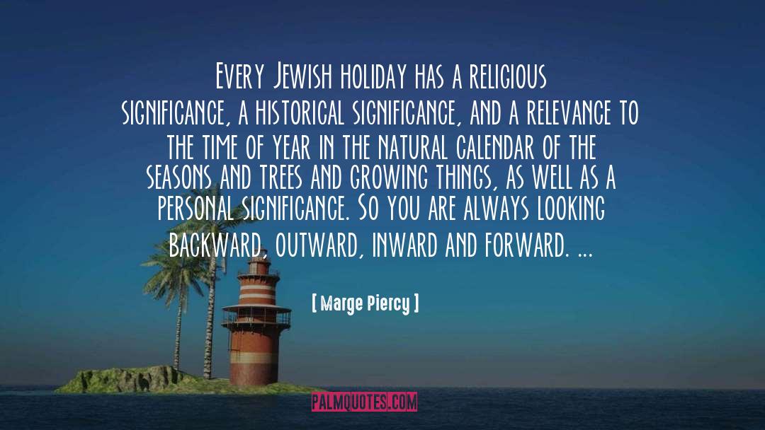 Best Holiday quotes by Marge Piercy