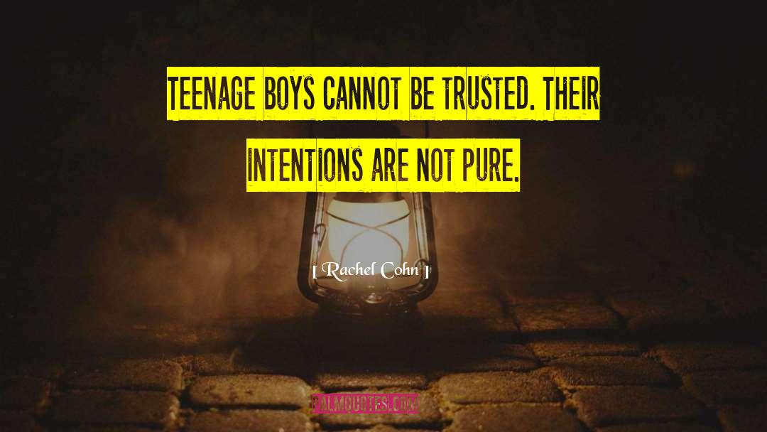 Best Intentions quotes by Rachel Cohn