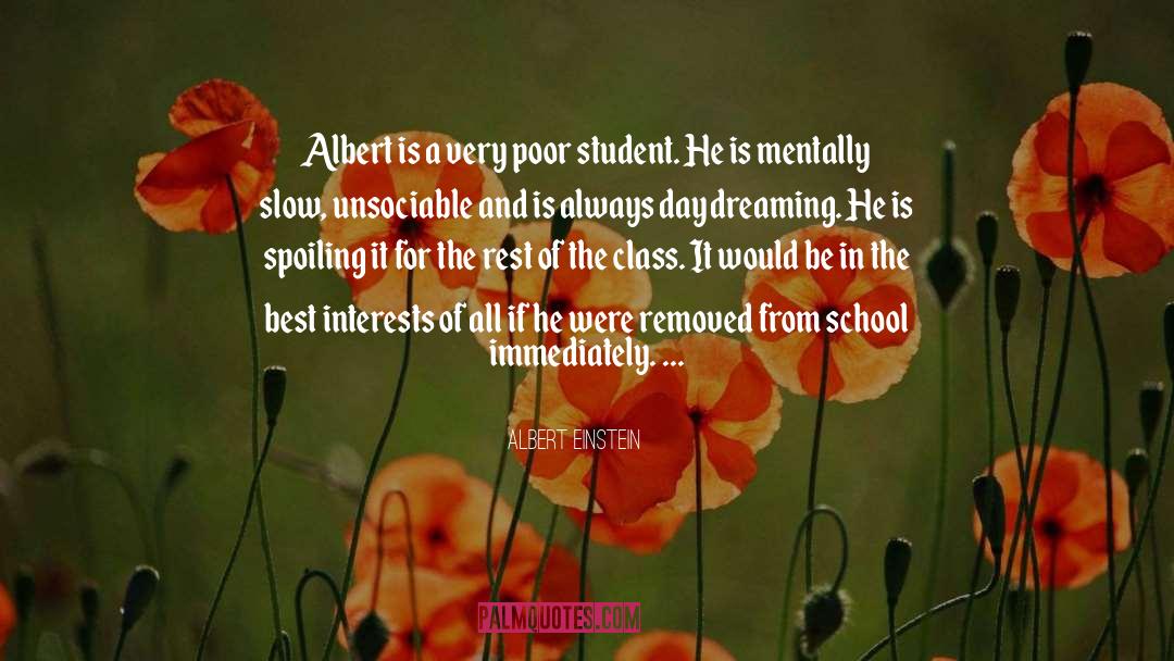 Best Interests quotes by Albert Einstein