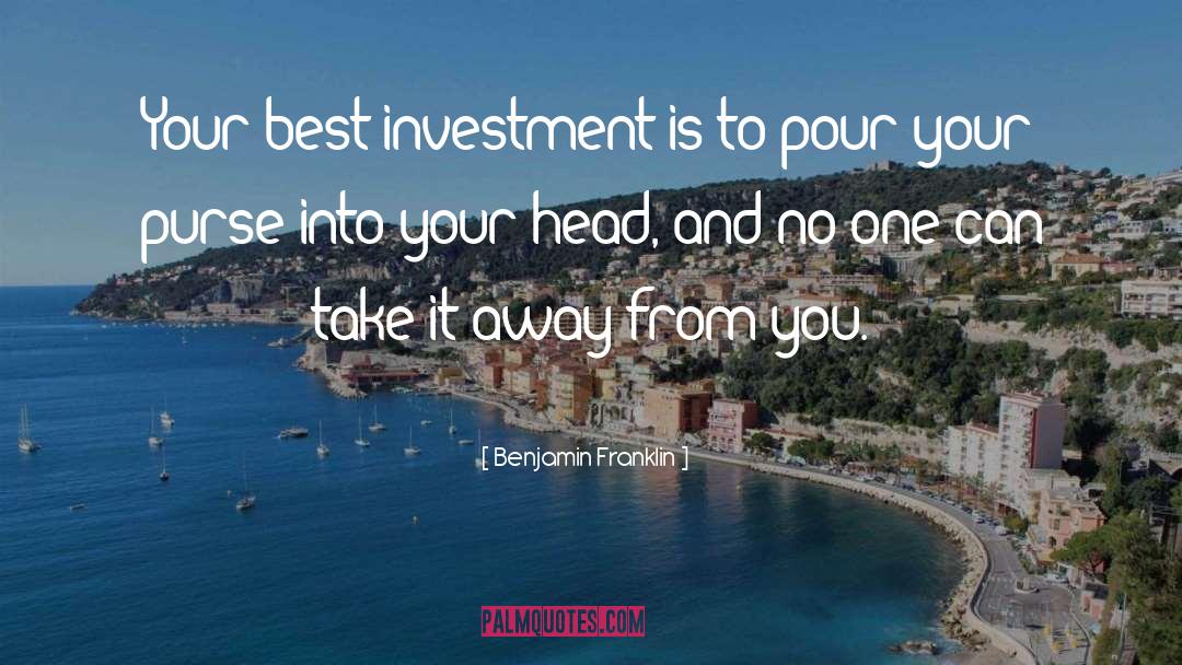 Best Investment quotes by Benjamin Franklin