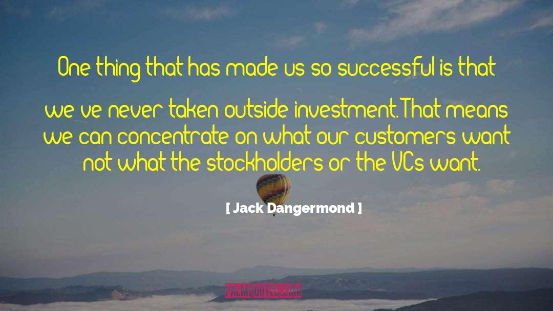 Best Investment quotes by Jack Dangermond