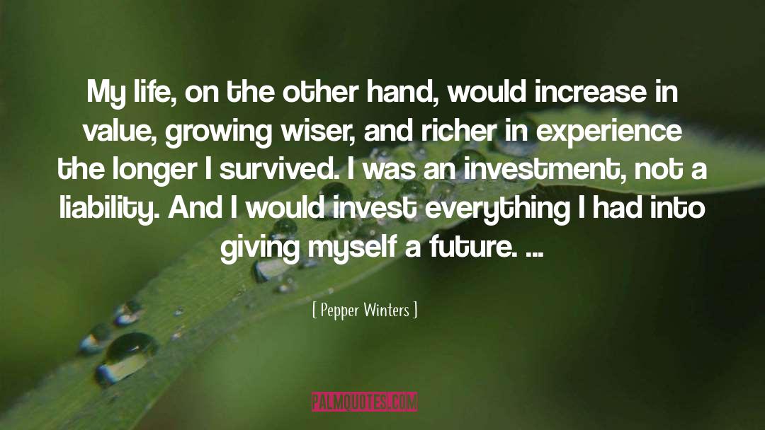 Best Investment quotes by Pepper Winters