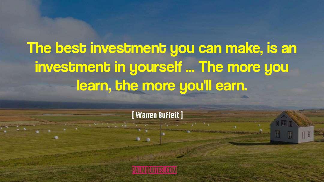 Best Investment quotes by Warren Buffett