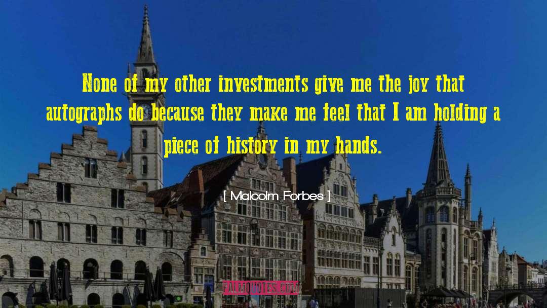 Best Investment quotes by Malcolm Forbes