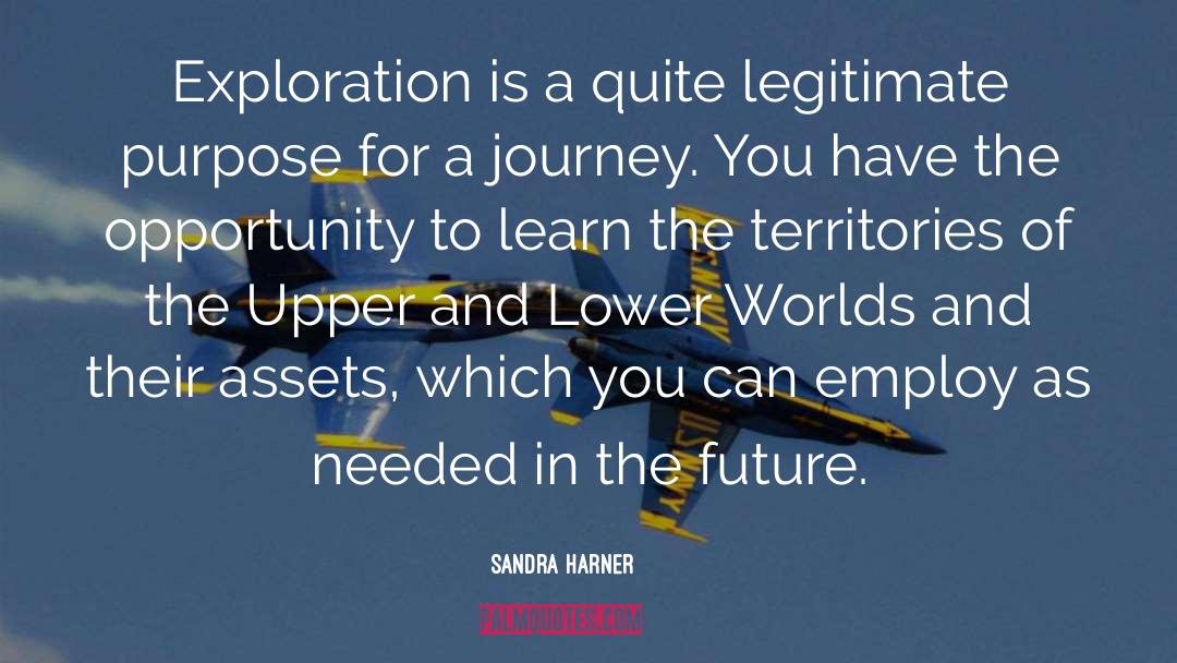 Best Journey quotes by Sandra Harner