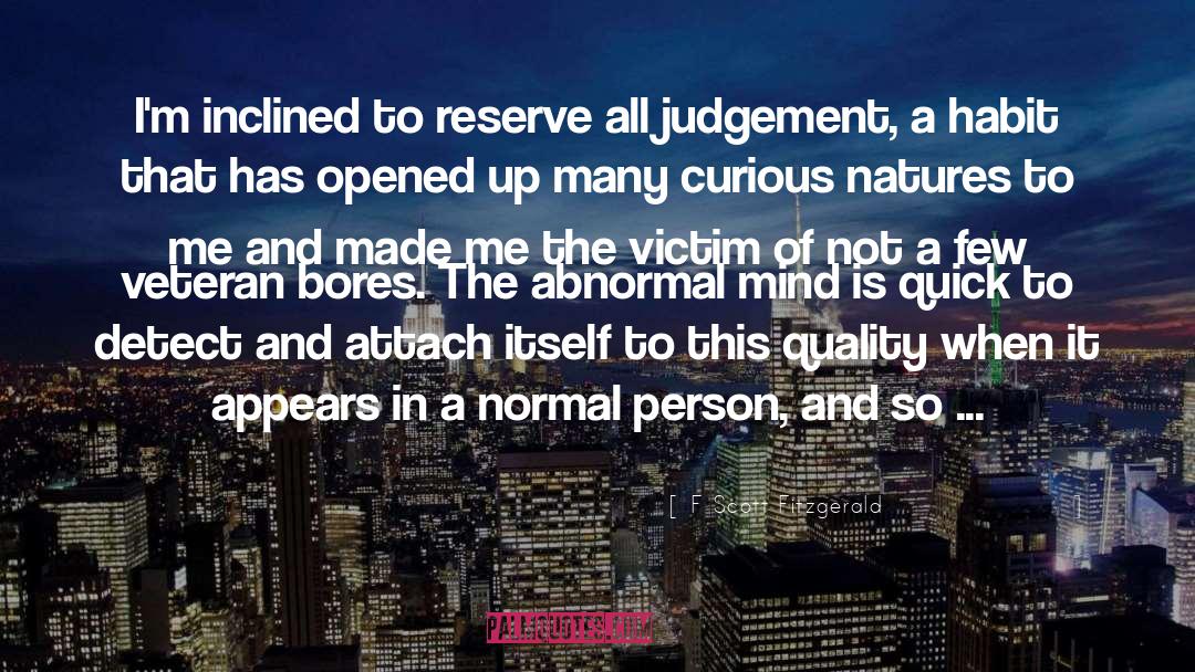 Best Judgement quotes by F Scott Fitzgerald