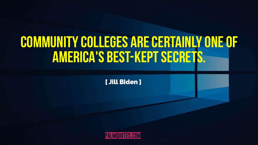 Best Kept Secrets quotes by Jill Biden