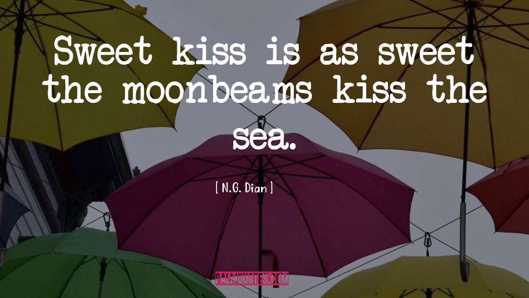 Best Kiss quotes by N.G. Dian