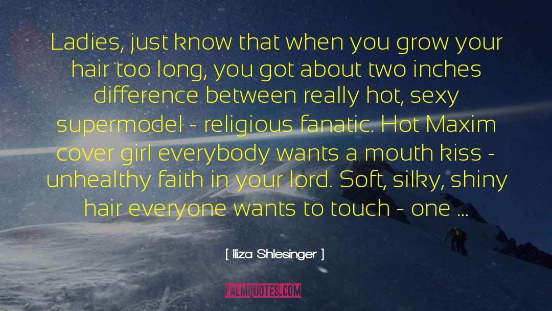 Best Kiss quotes by Iliza Shlesinger