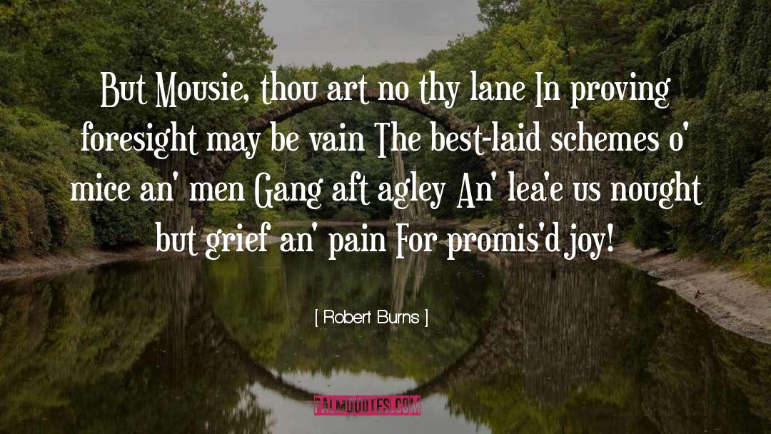 Best Laid Plans quotes by Robert Burns