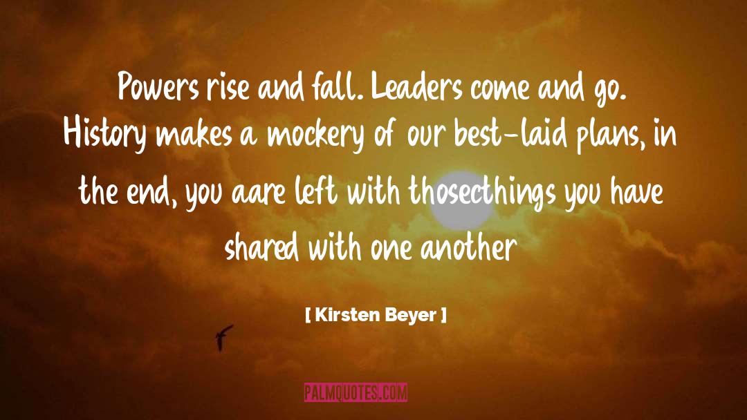 Best Laid Plans quotes by Kirsten Beyer