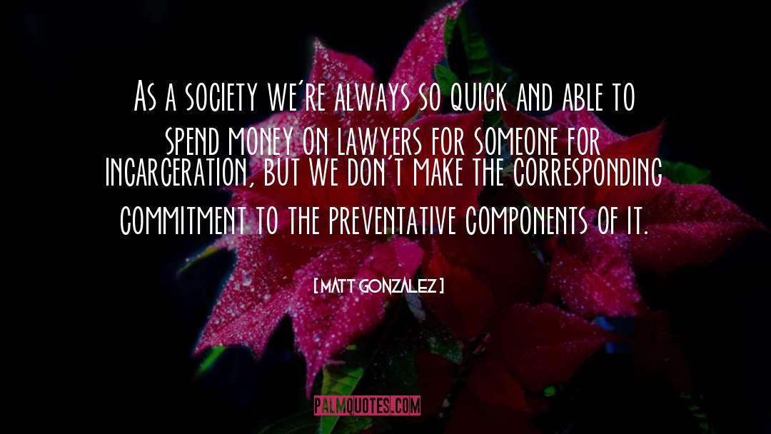 Best Lawyer quotes by Matt Gonzalez