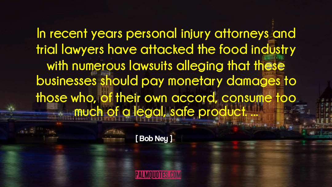 Best Lawyer quotes by Bob Ney