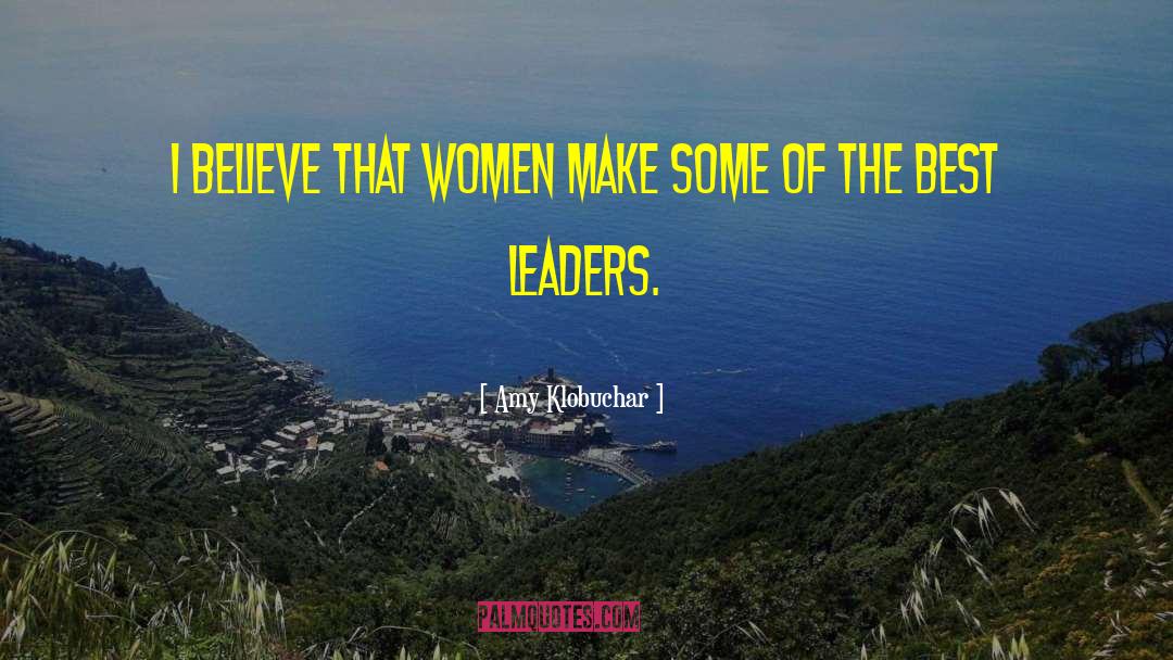 Best Leader quotes by Amy Klobuchar