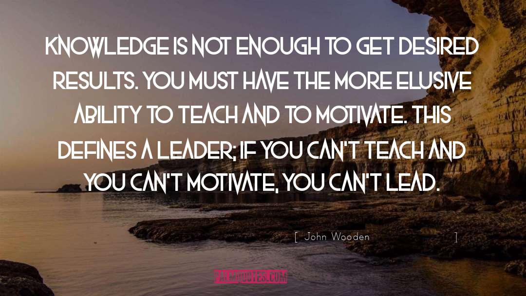 Best Leader quotes by John Wooden