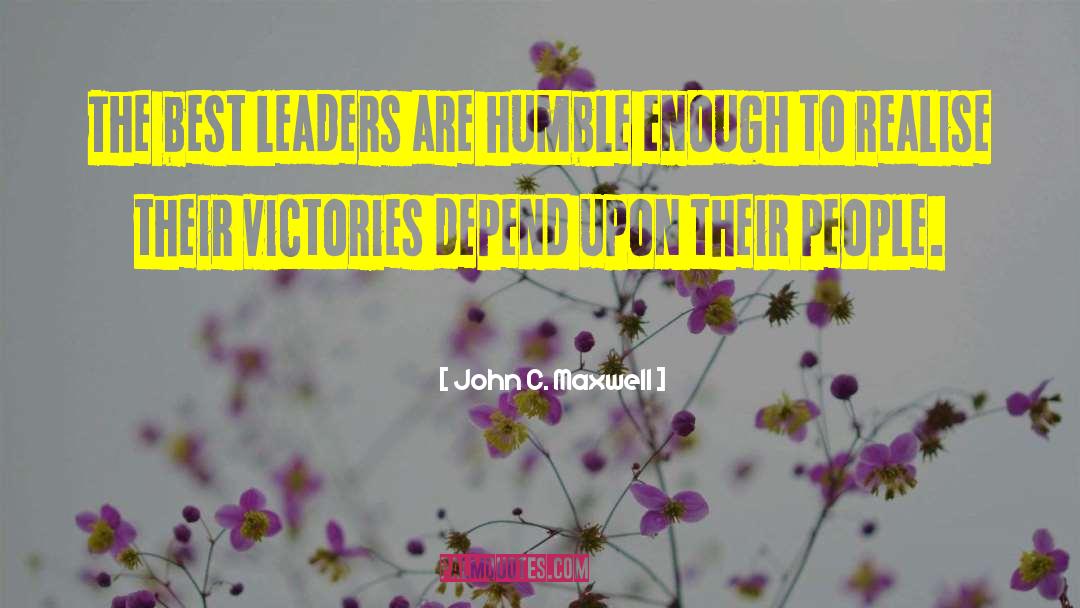 Best Leader quotes by John C. Maxwell