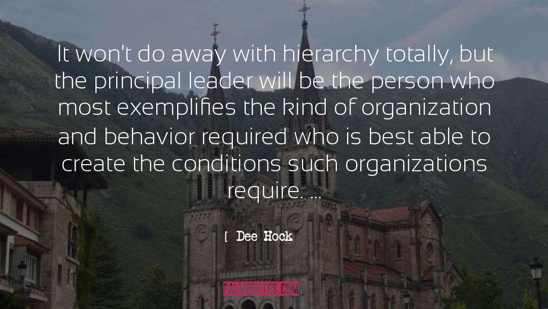 Best Leader quotes by Dee Hock