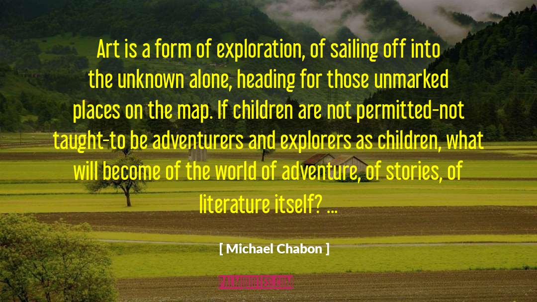 Best Literature quotes by Michael Chabon