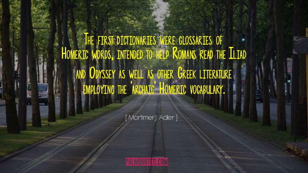 Best Literature quotes by Mortimer J. Adler