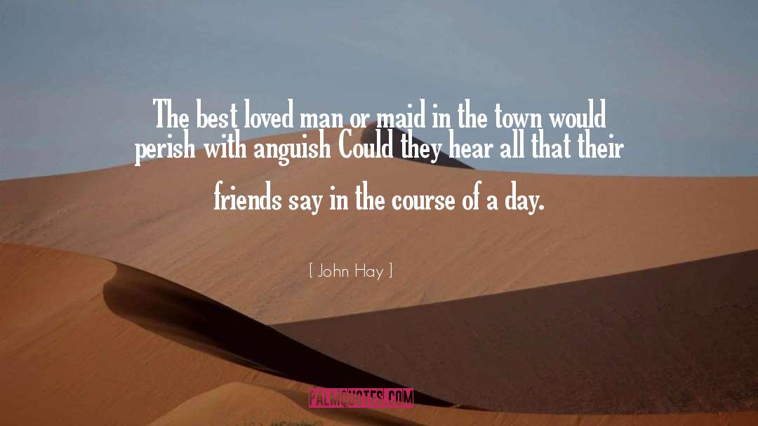 Best Love quotes by John Hay