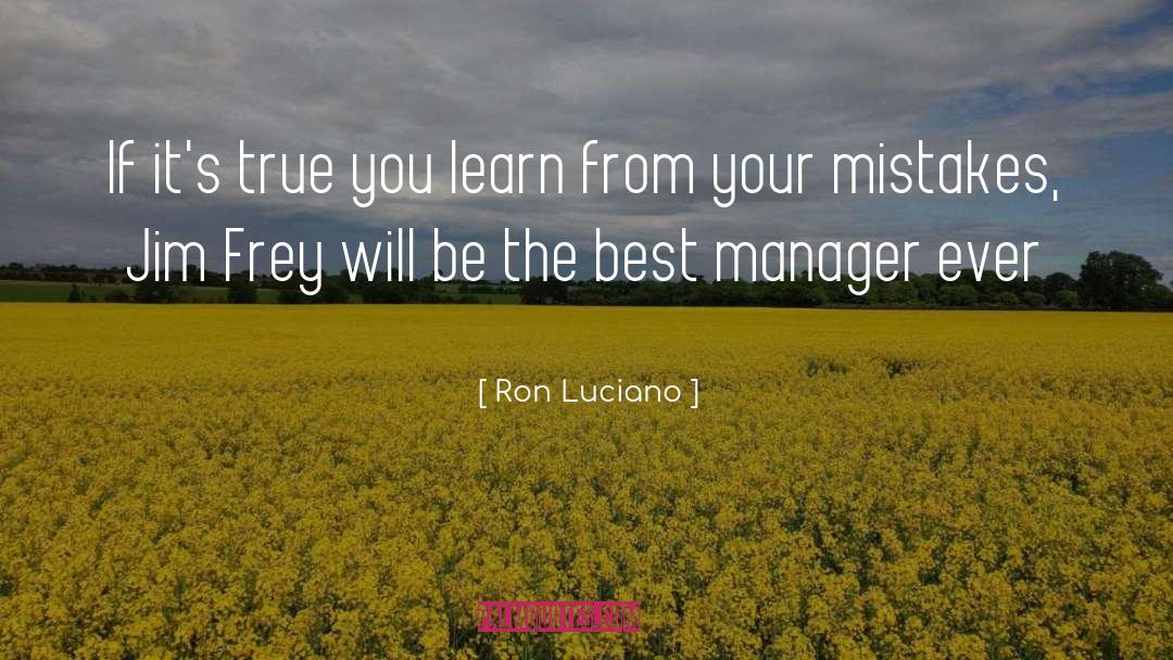 Best Manager quotes by Ron Luciano